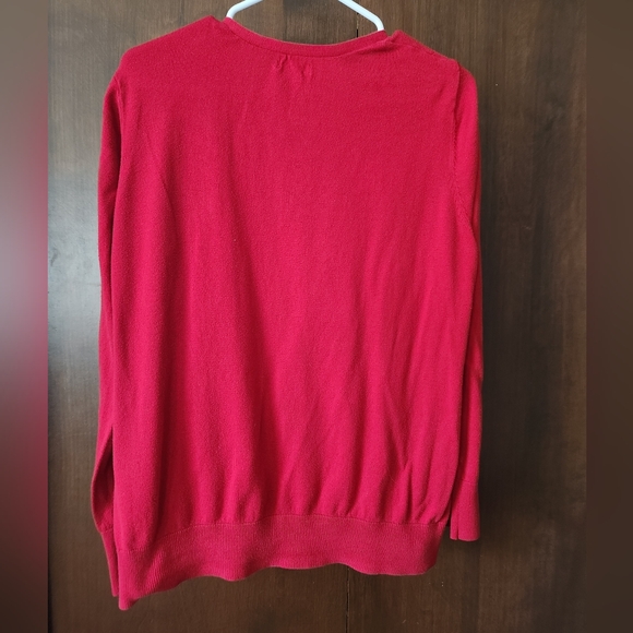Old Navy Red Women's Cardigan - Picture 3 of 5
